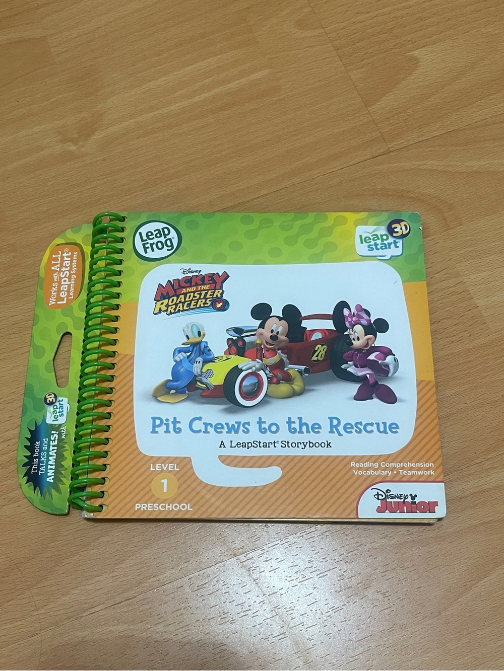 leapstart 3d pit crews to the rescue book